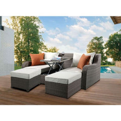 ACME Salena Patio Sofa & Ottoman