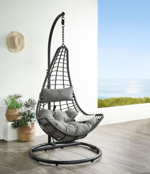 ACME Uzae Patio Swing Chair