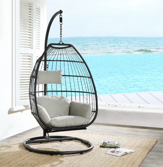 ACME Oldi Patio Swing Chair