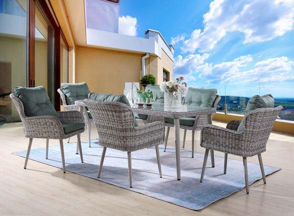 ACME Jenneva Patio Set